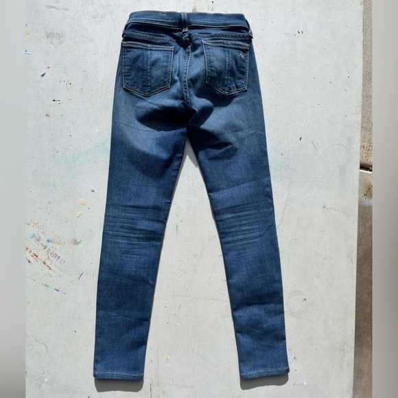 Women's Rag & Bone Jeans Blue Joshua 26 Slim Stretch Skinny Ankle City Classic - Picture 8 of 11